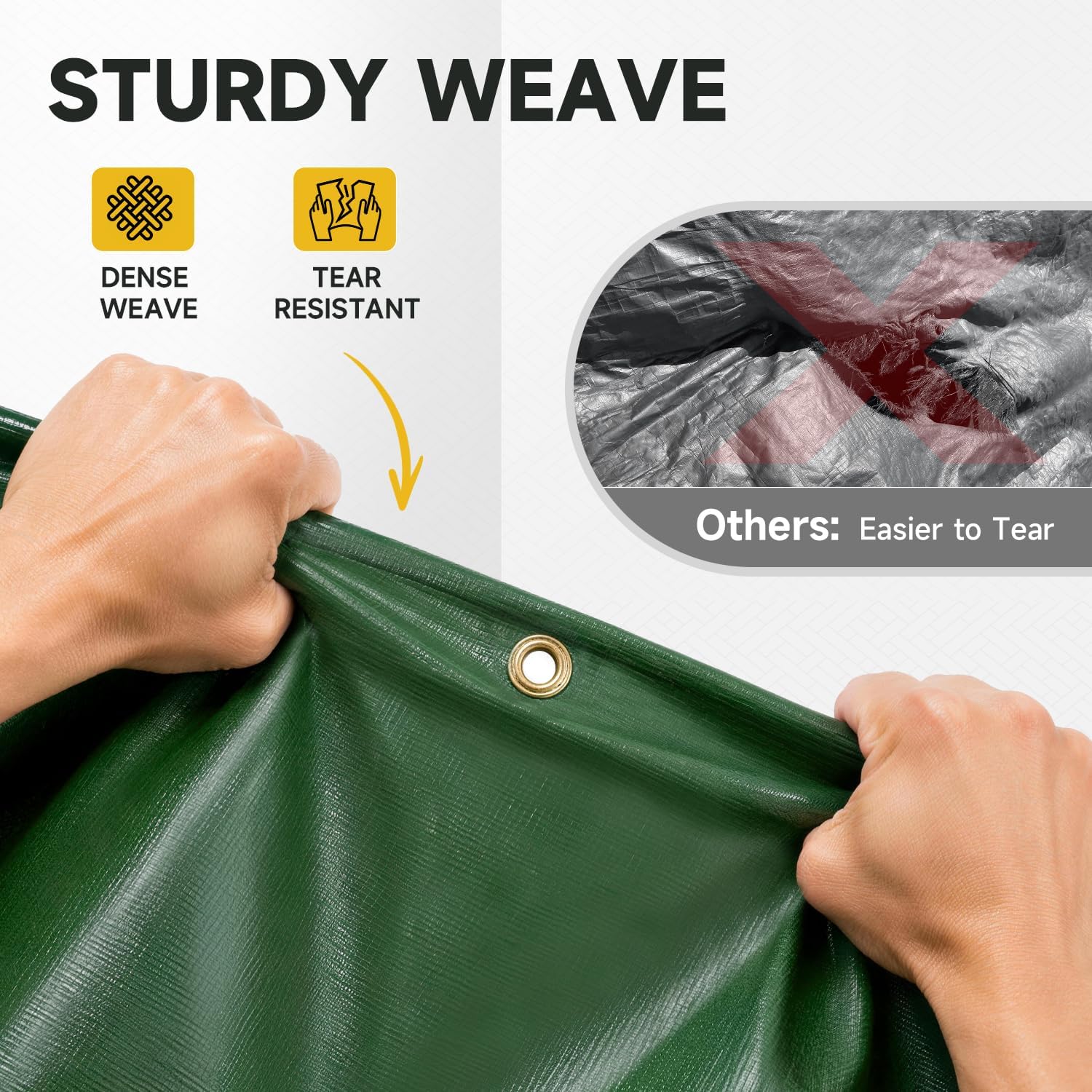 Detalle 1 de Pattiumo Tarp Waterproof 20 x 30 FT 14 Mil