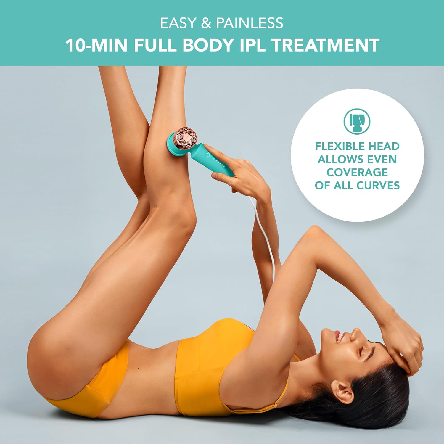 Thumbnail 1 de FOREO PEACH 2 IPL Hair Removal Device (Mint) for smooth skin at home