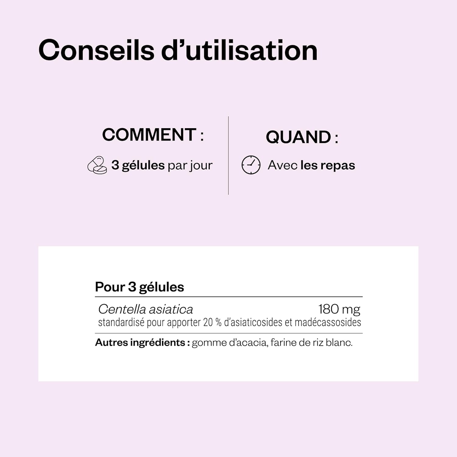 Thumbnail 5 de Centella Asiatica L’Herbe du Tigre, réduit le stress ⚡