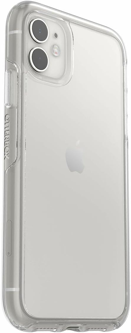 Detalle de OtterBox Symmetry Clear per iPhone 11: custodia ultrasottile resistente agli urti, trasparente