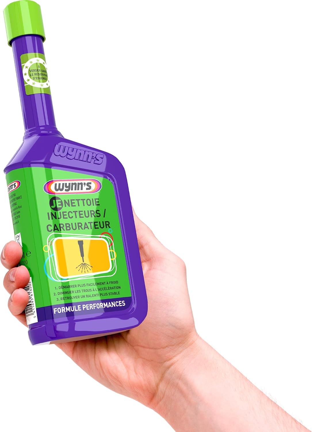 Detalle 2 de Wynn's Je Nettoie Les Injecteurs et Le Carburateur Essence – Pulvérisation optimale du Carburant, 500 ML