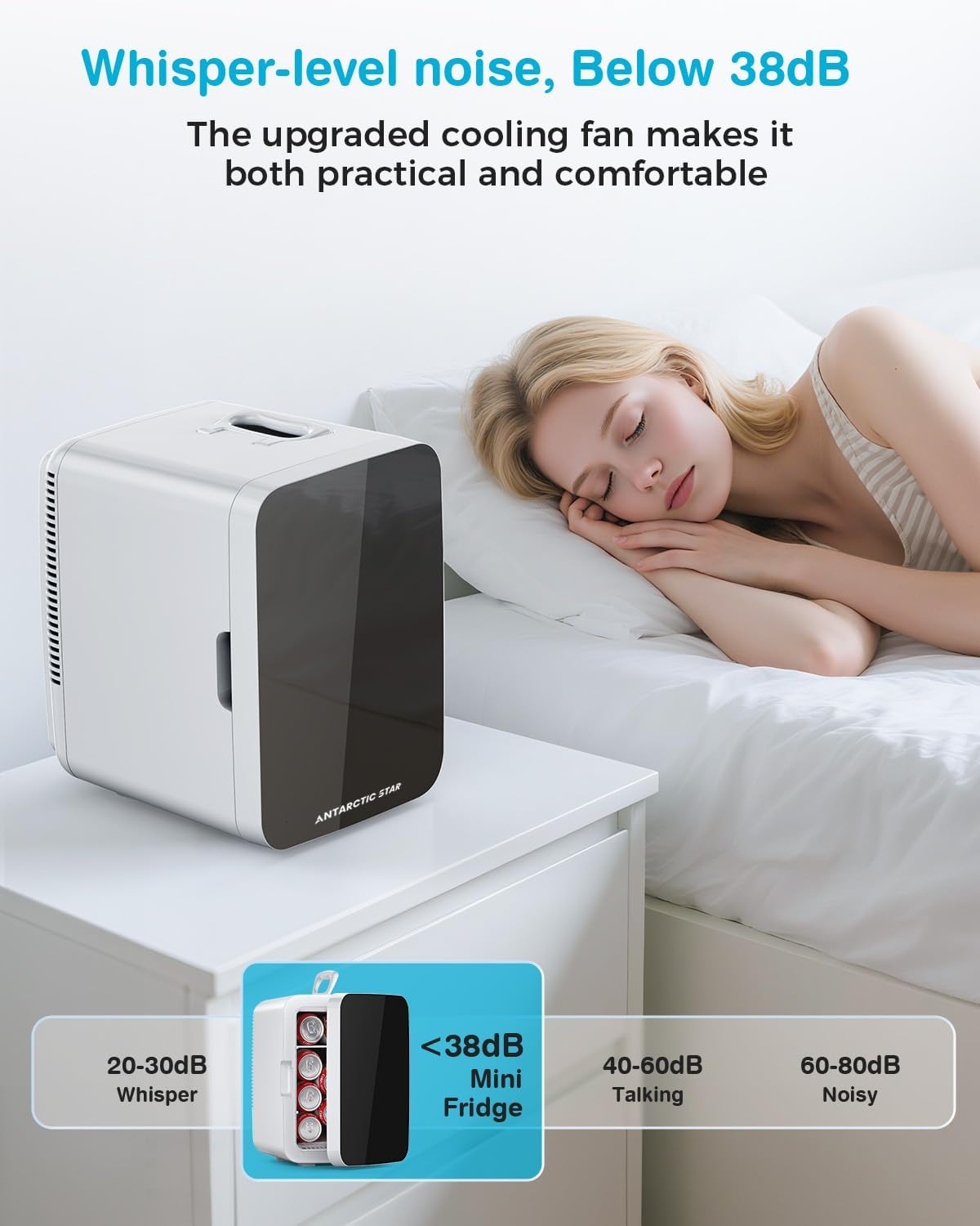 Thumbnail 5 de Antarctic Star Compact Mini Fridge 10L — Portable Refrigerator