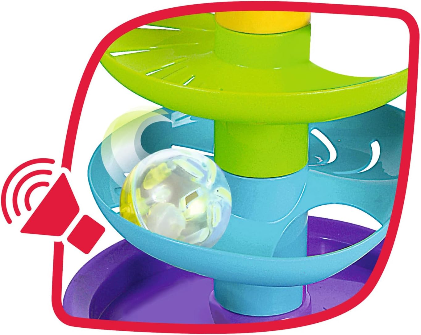 Thumbnail 3 de Regenbogen Kugelturm 40 cm ABC Simba
