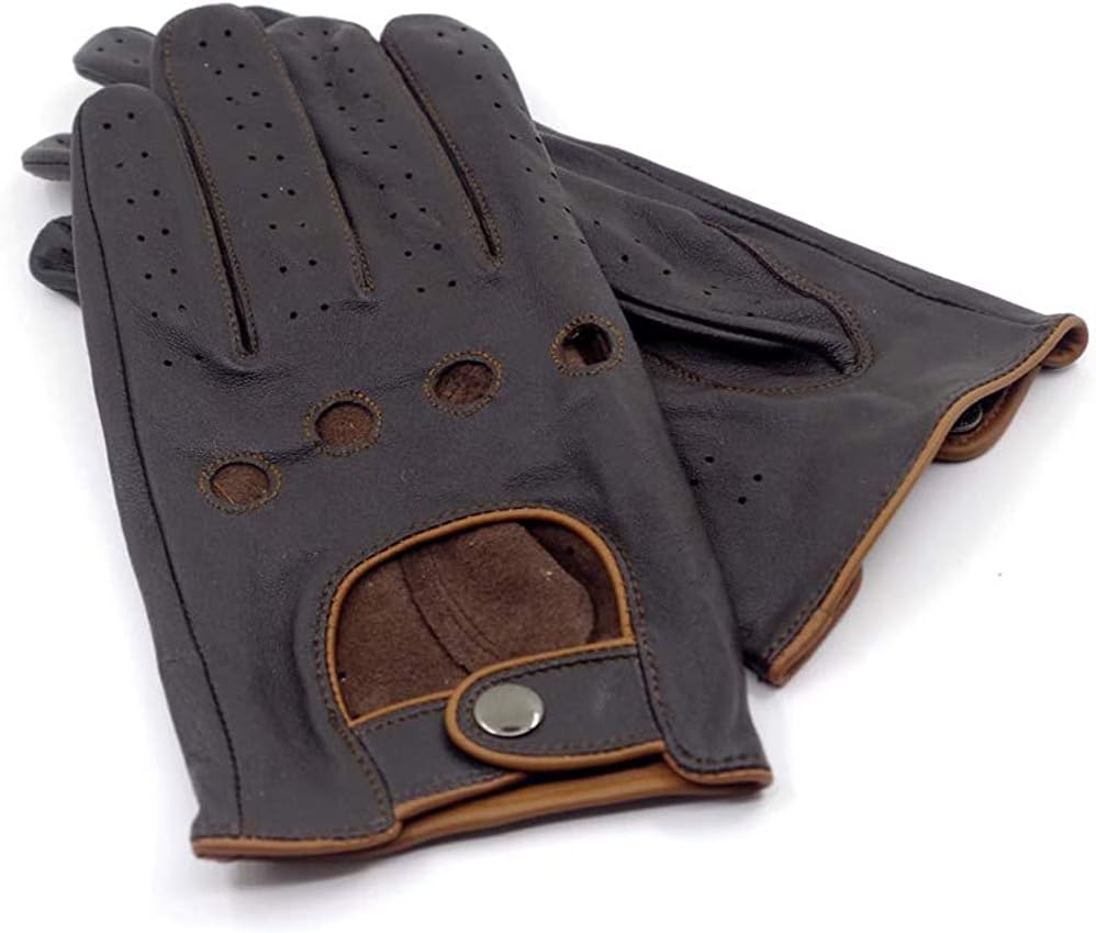 Detalle 2 de MGGMOKAY Herren Lederhandschuhe