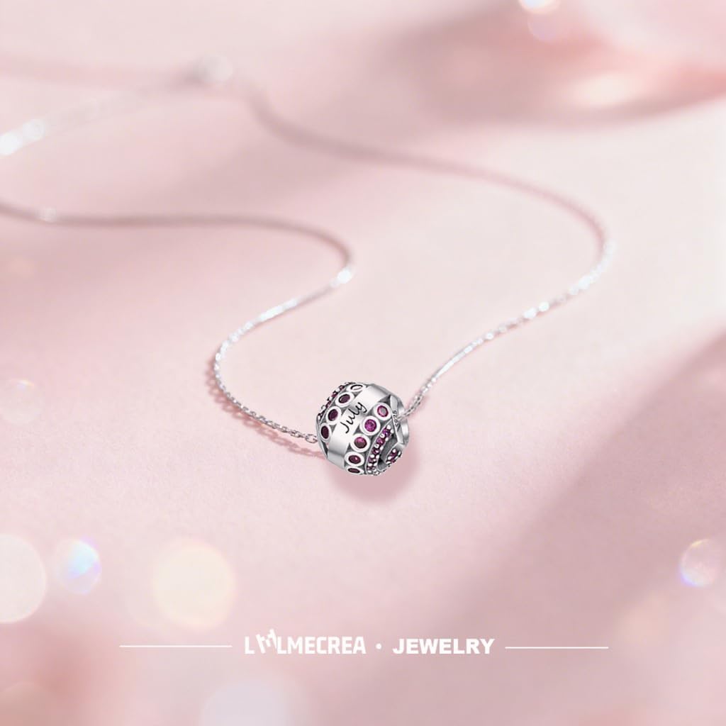 Thumbnail 5 de LMLMECREA Geburtsstein Charm 925 Silber