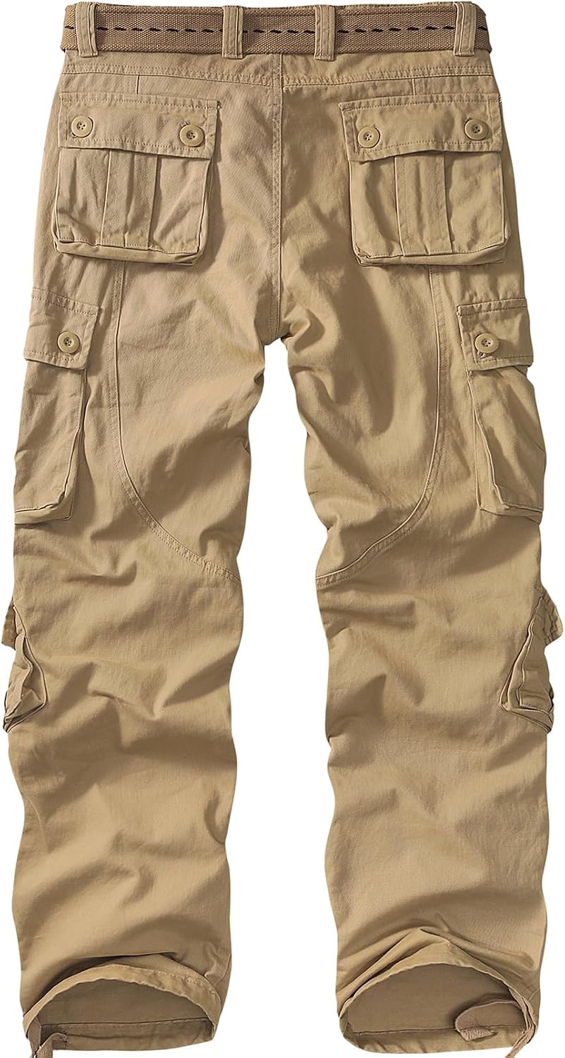 Thumbnail 5 de Jessie Kidden Men's Camo Ripstop Cargo Pants, 100% Cotton, 8 Pockets