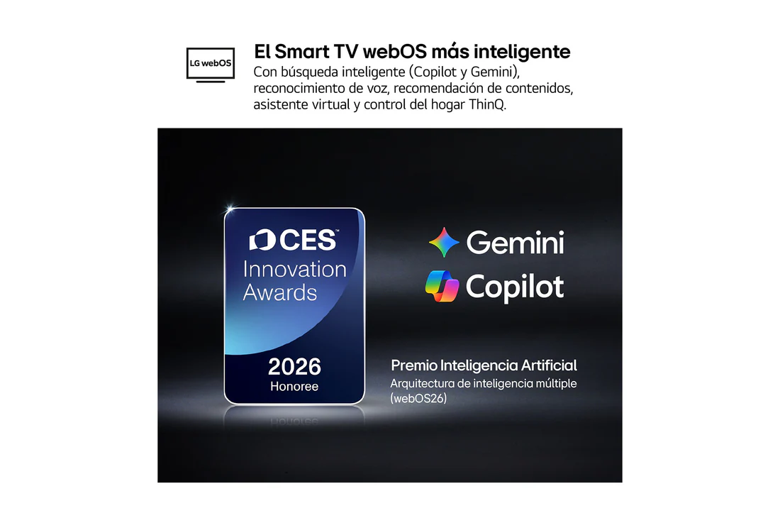 Thumbnail 4 de LG 55QNED83B6A: Smart TV QNED evo MiniLED 55 pulgadas 4K (2026)