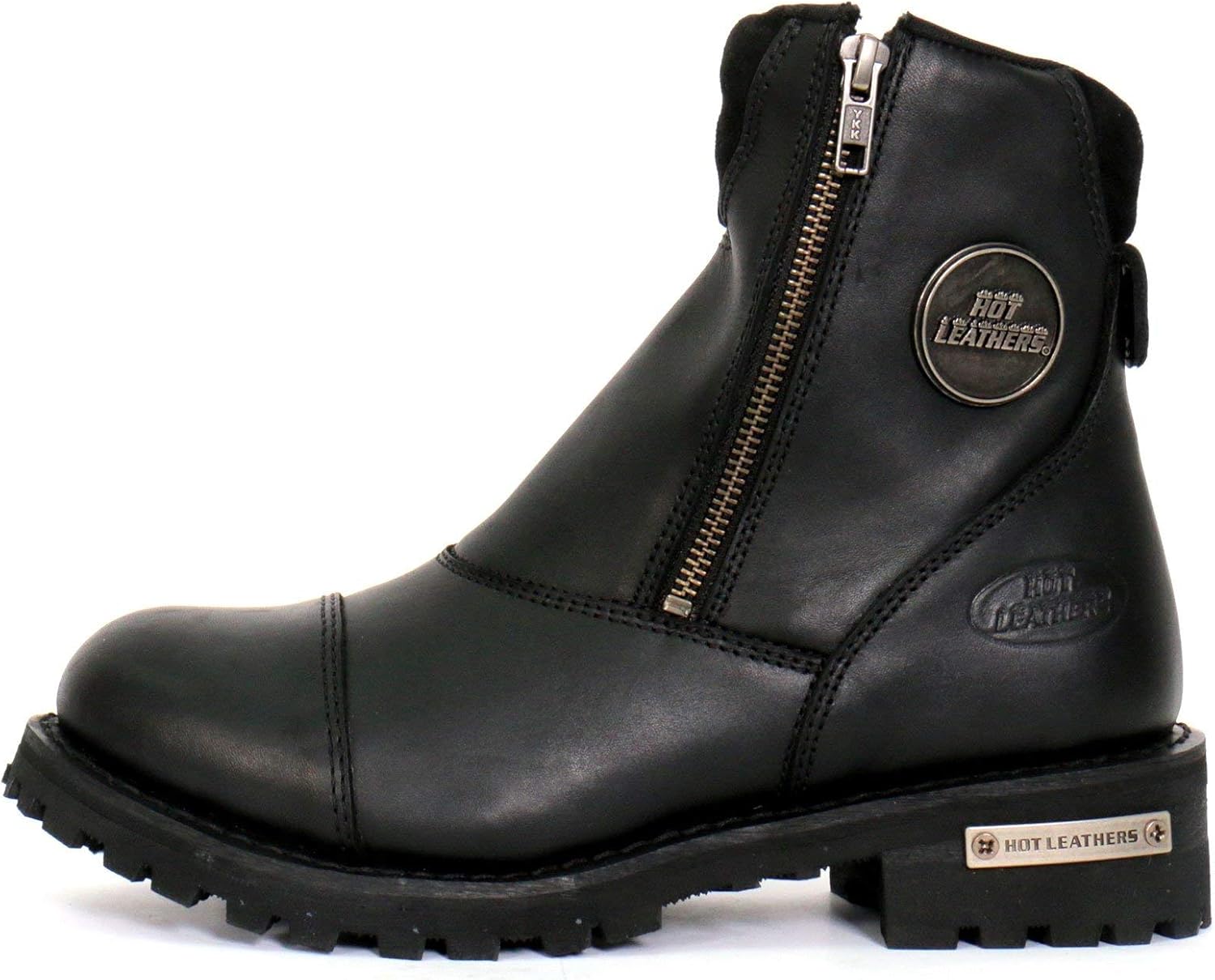 Detalle de Hot Leathers Women's 6-Inch Leather Riding Boots