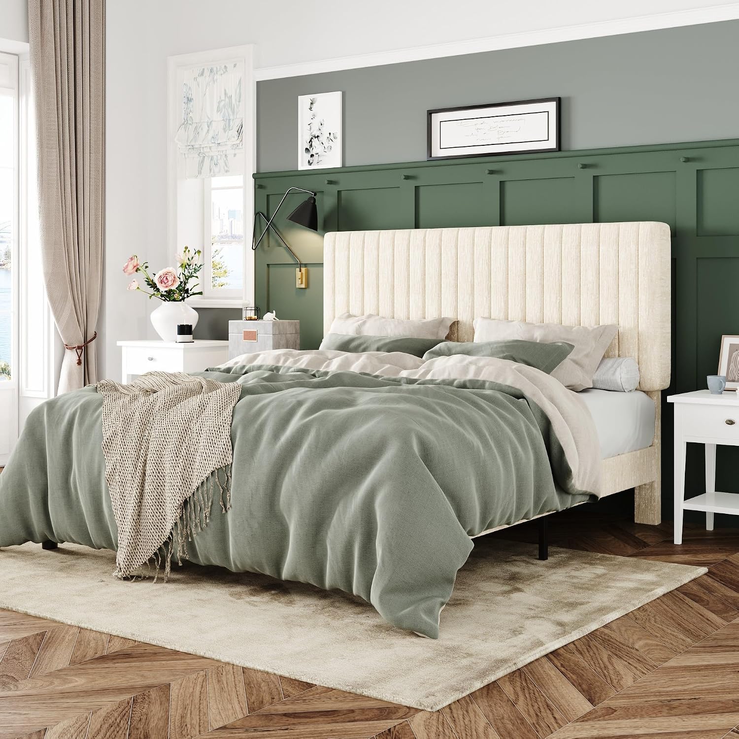 Detalle de Allewie Full Bed Frame