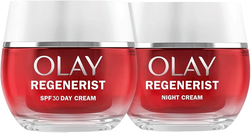 Detalle de Olay Regenerist Pack Cremas Día y Noche Antiarrugas 💧