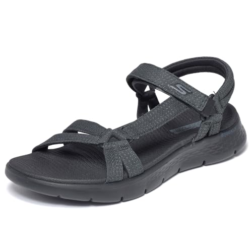 Imagen de Skechers Sandal Go Walk Flex Sublime Mujer – Negro Textil, 36 EU en OfertitasTOP
