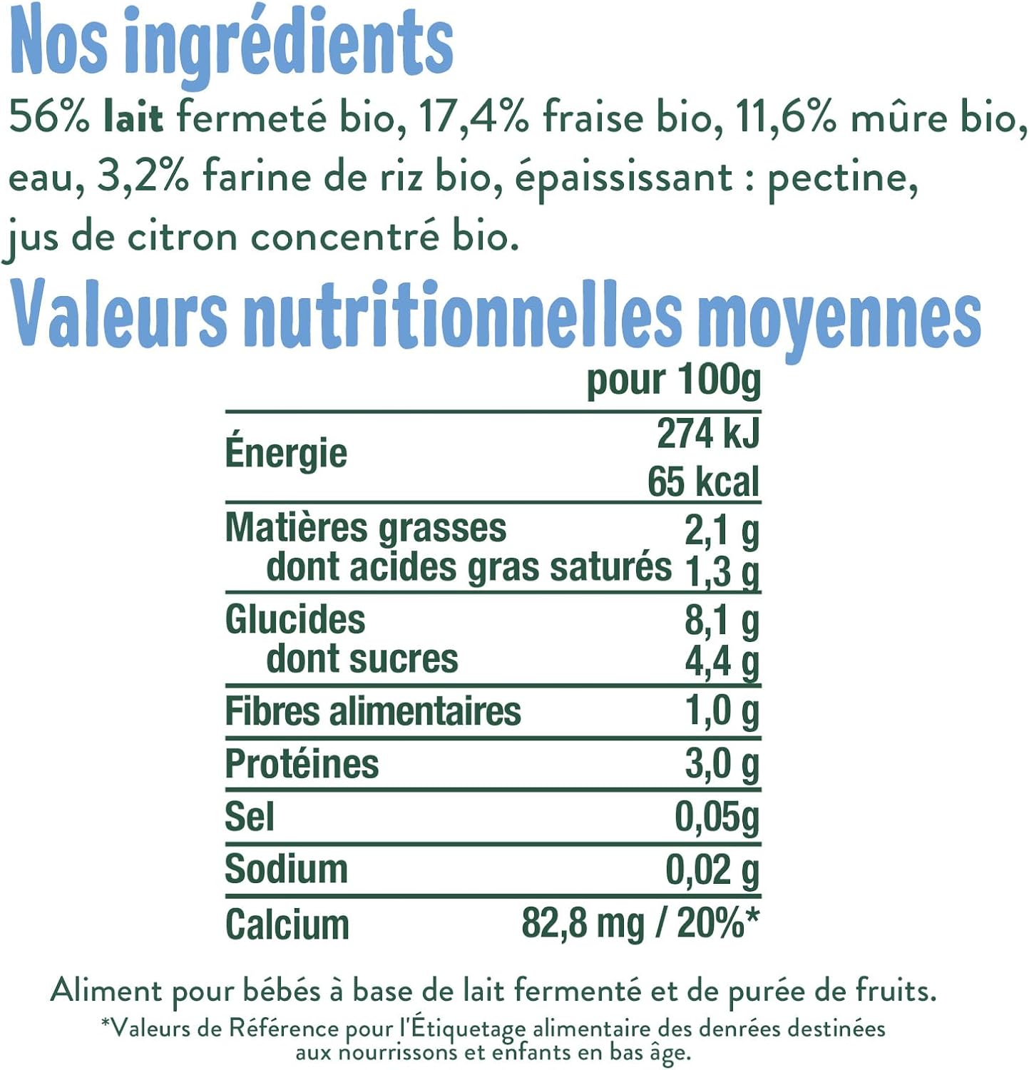 Thumbnail 1 de GOOD GOÛT Brassé au Lait de Vache – Dessert Bébé Fraise & Mûre, Dès 6 Mois, Bio, Sans Sucres Ajoutés, Format Nomade 10x90g