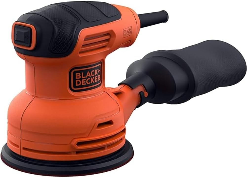 Detalle 2 de BLACK+DECKER BEW210-QS Ponceuse excentrique 230W 🛠