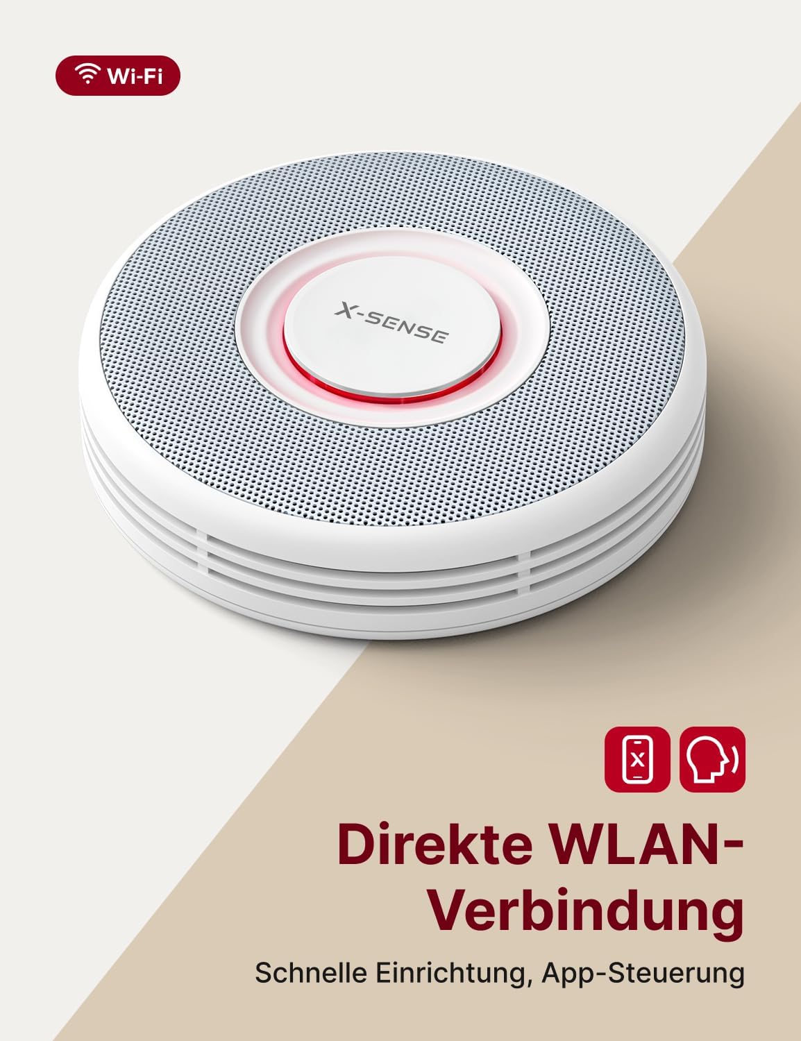 Detalle 2 de X-Sense XS0B-iR WLAN Rauchmelder