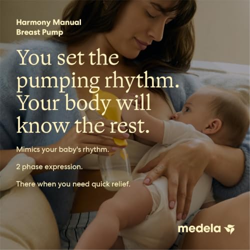 Detalle de Medela Harmony Manual Breast Pump: On-the-Go Convenience with More Milk Output