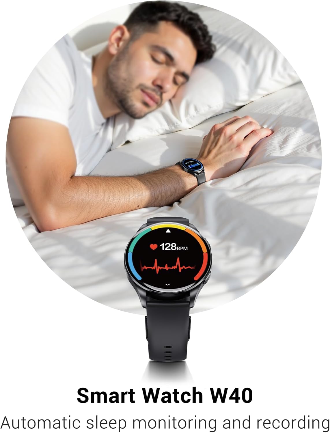 Detalle 1 de Smart watch with 1.43in AMOLED display