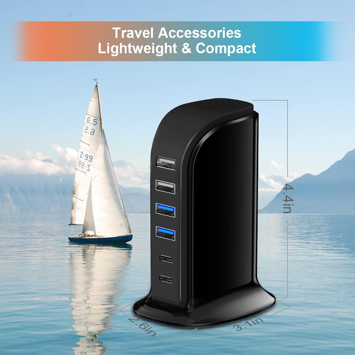 Thumbnail 3 de Upoy USB Charger 45W Multiport