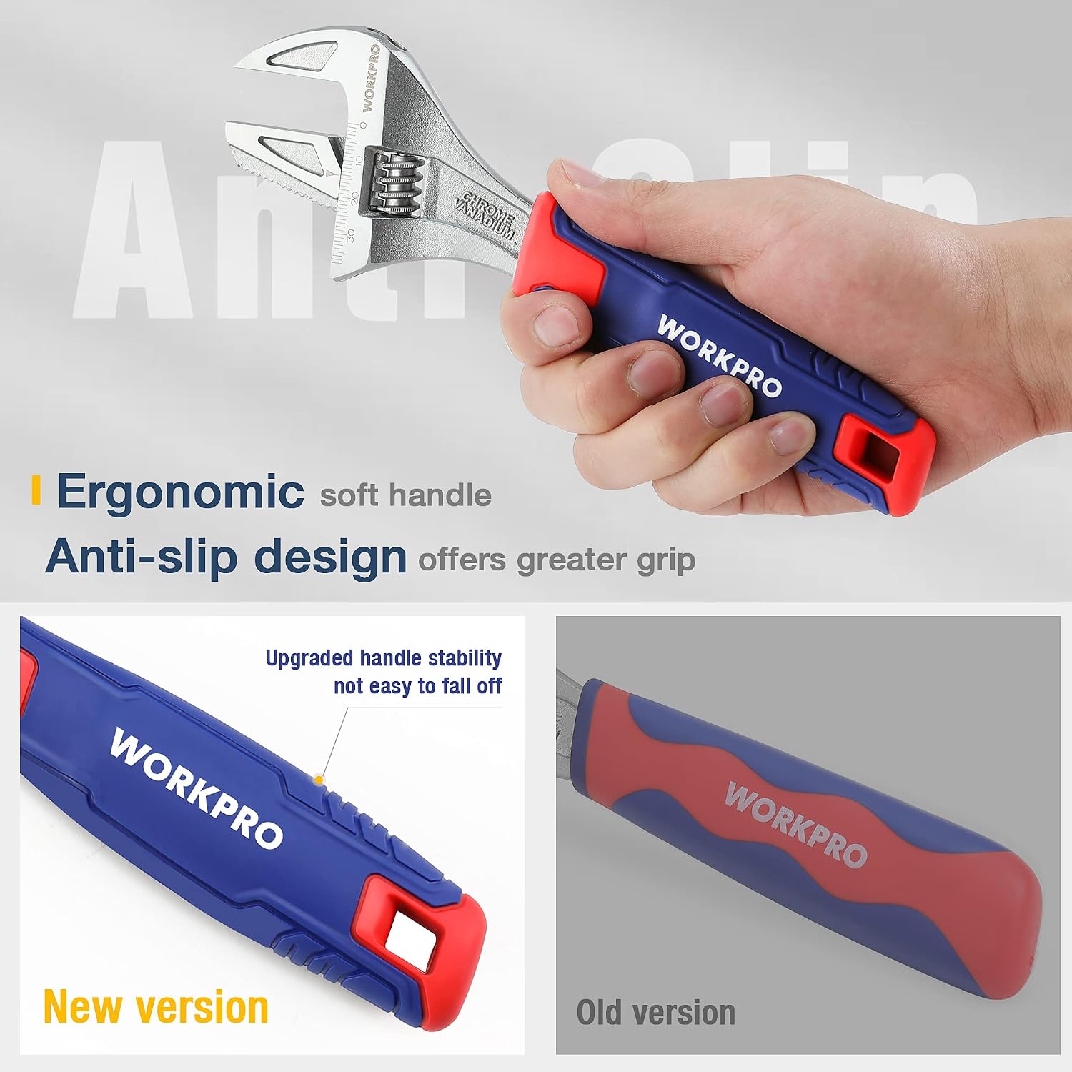 Detalle de WORKPRO chiave regolabile 2 in 1 42 mm