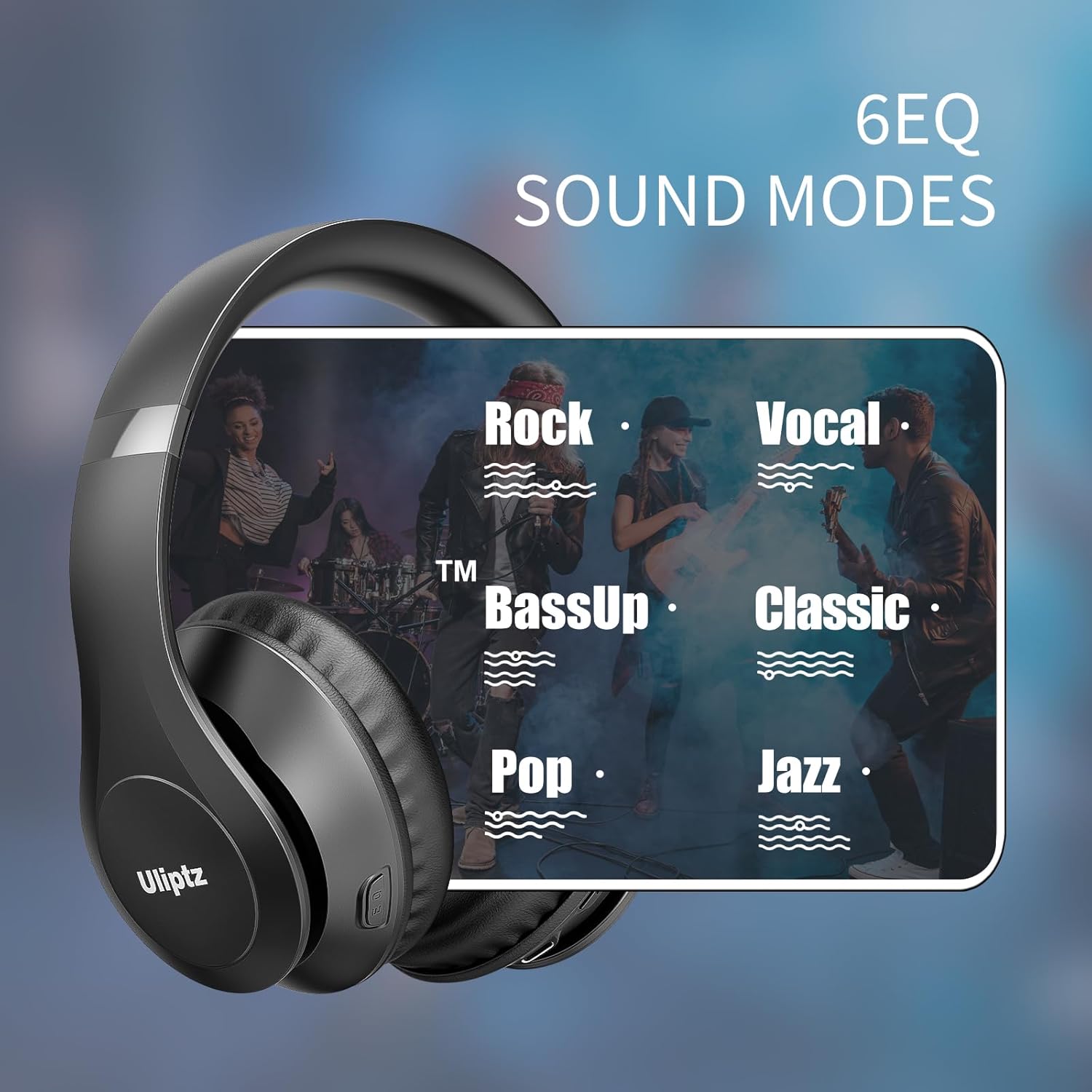 Thumbnail 1 de Uliptz Wireless Bluetooth Headphones 65H