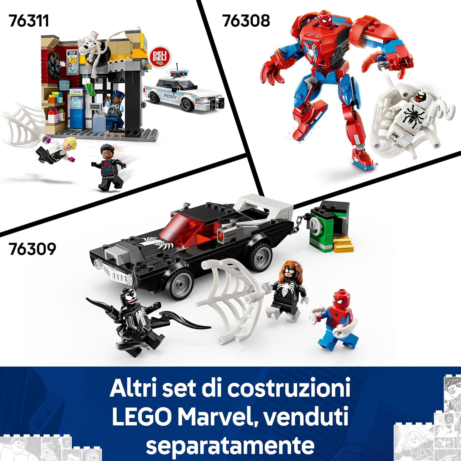 Thumbnail 6 de LEGO Marvel Spider-Man 76309, muscle car