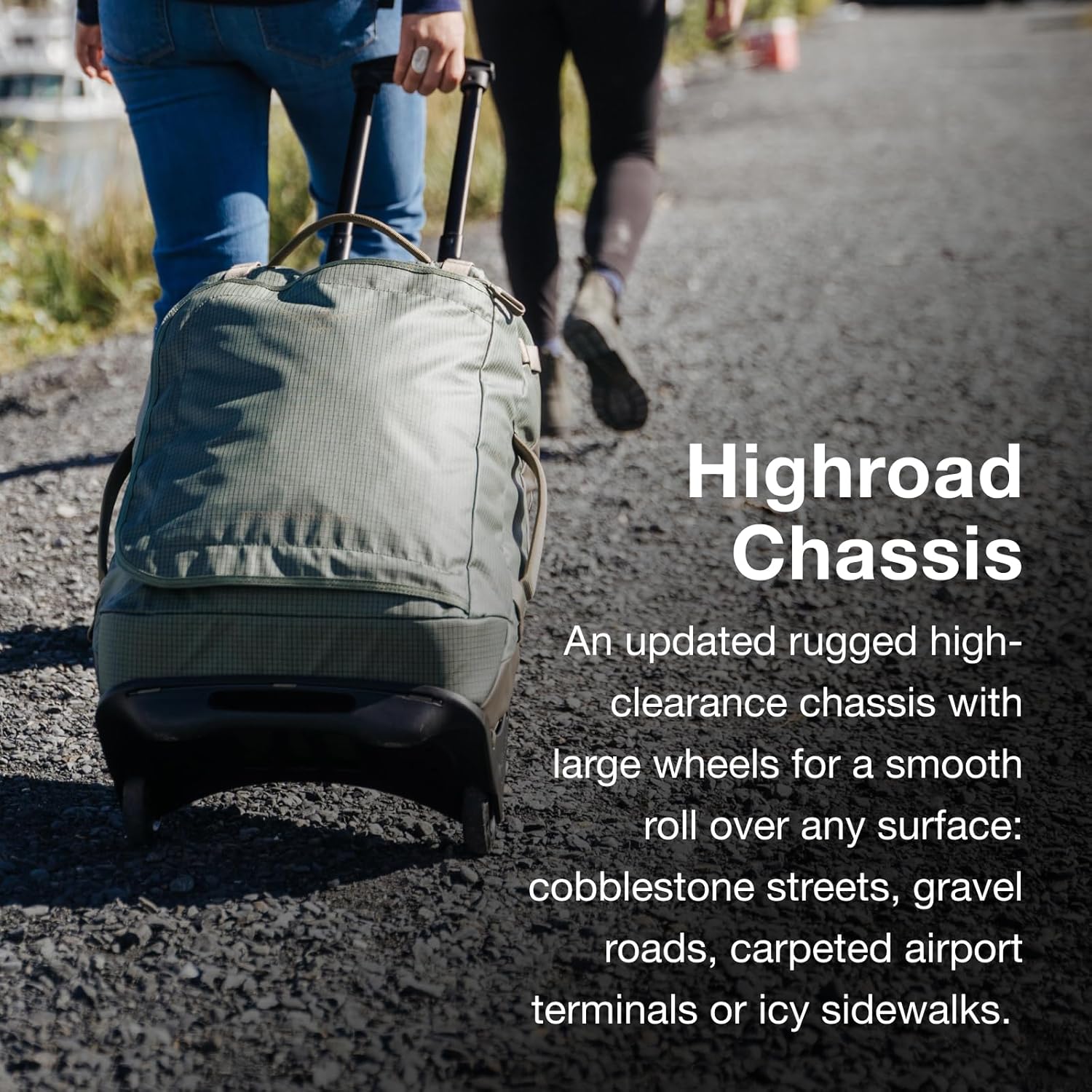Thumbnail 3 de Osprey Transporter 90L Wheeled Travel Duffel Bag — Large, Lightweight, Blue Flame/Nocturnal Blue