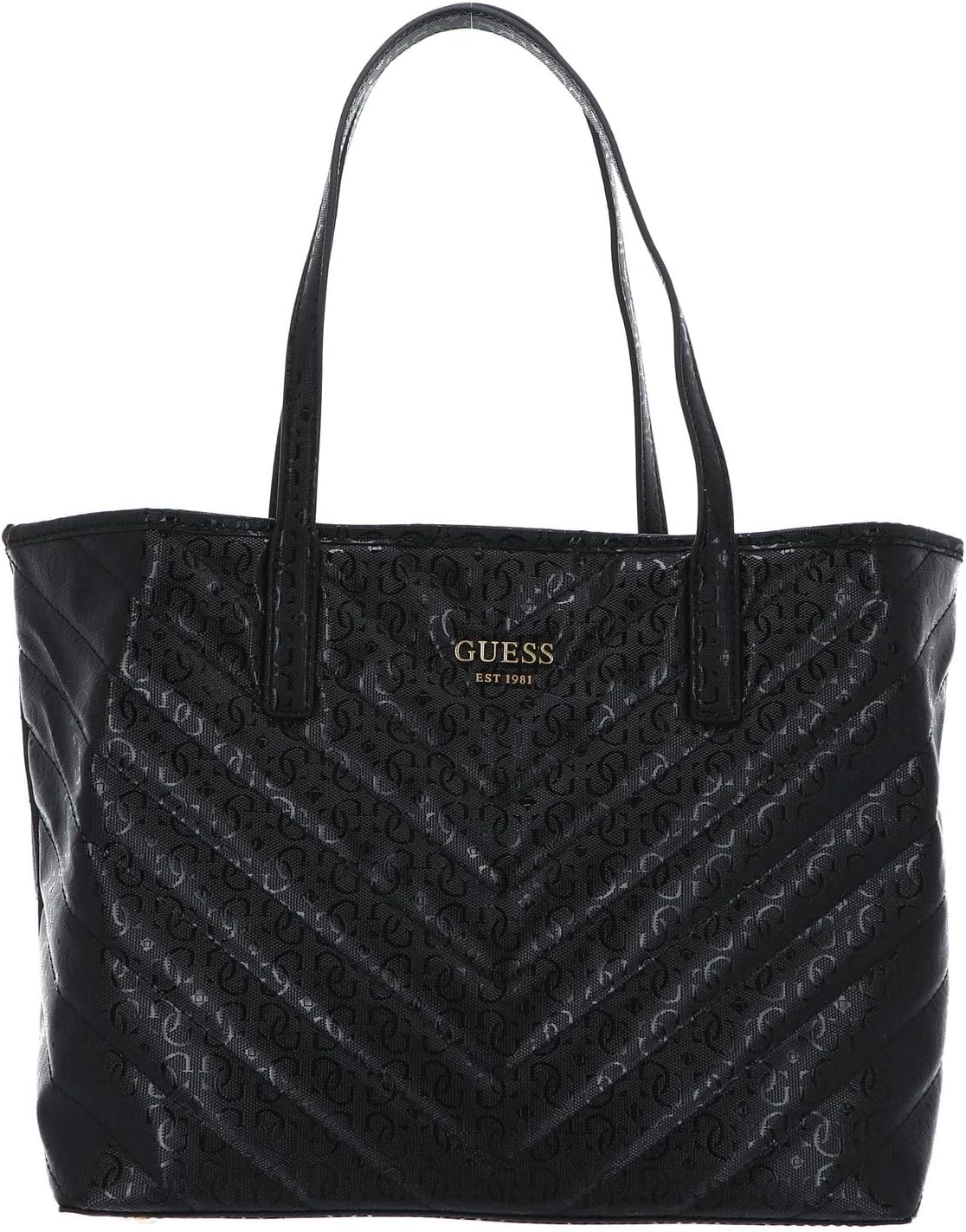 Thumbnail 3 de GUESS Vikky Shoulder bag con pochette in ecopelle nera – BS24GU20 GA699528
