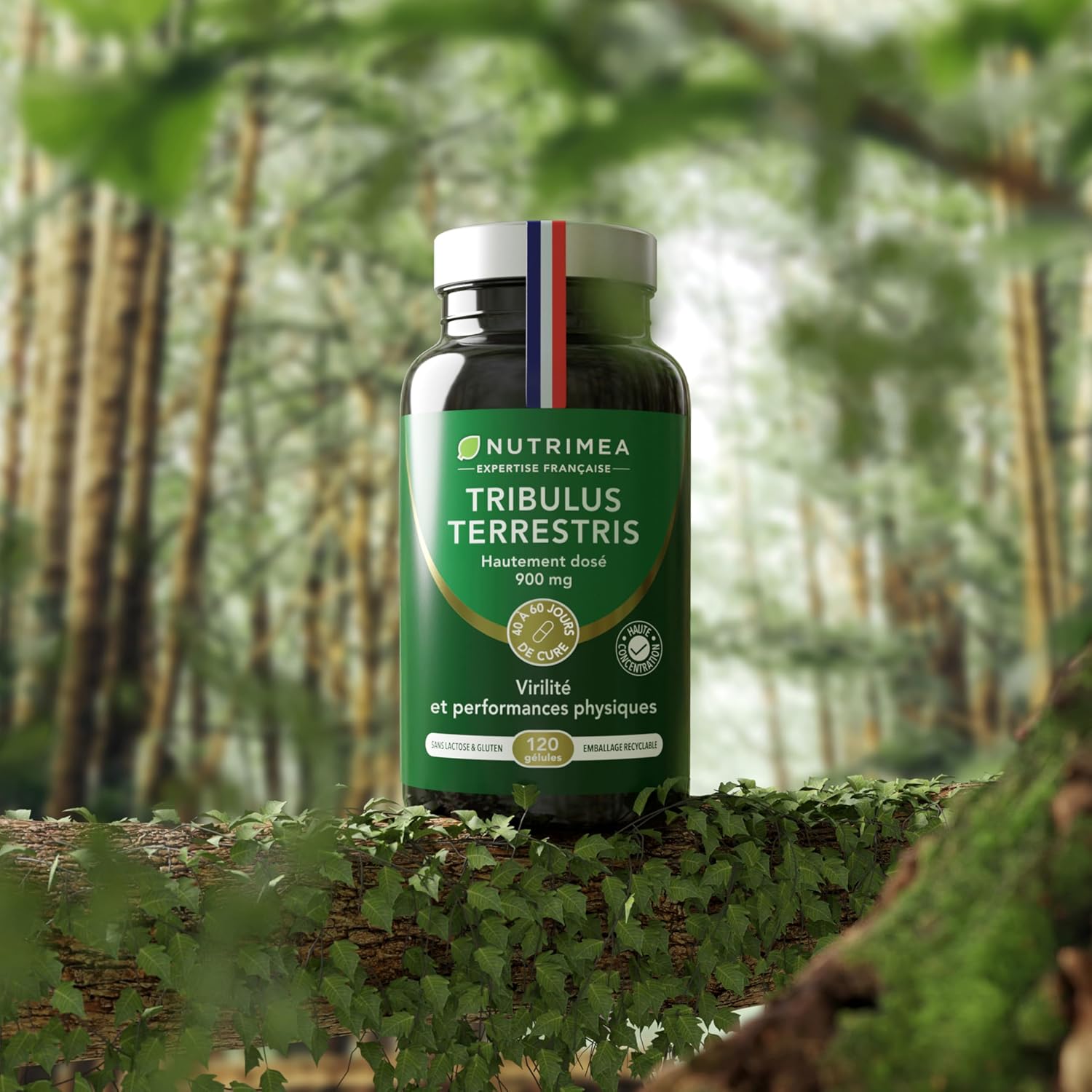 Thumbnail 5 de Nutrimea Tribulus Terrestris 9000 mg (extrait 10:1 titré en saponines) – 120 gélules vegan
