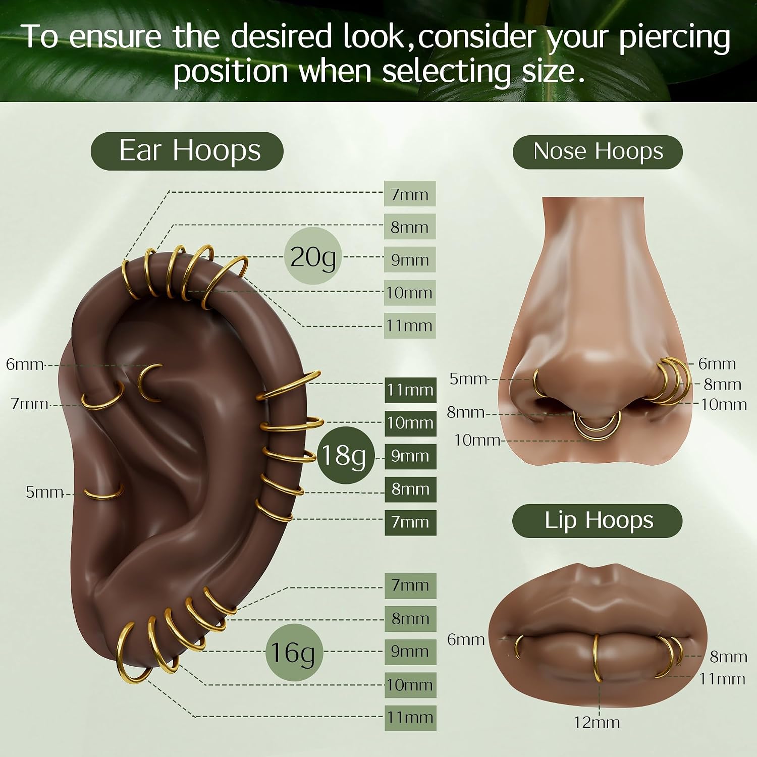 Thumbnail 5 de BodyBonita Piercing Nariz 7 mm 18G