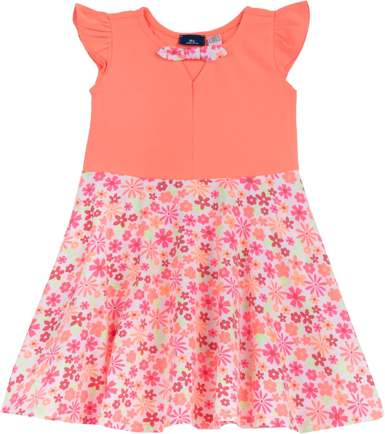 Thumbnail 6 de Vestito Bambina Chicco a Maniche Corte in Cotone Leggero – Designed in Italy