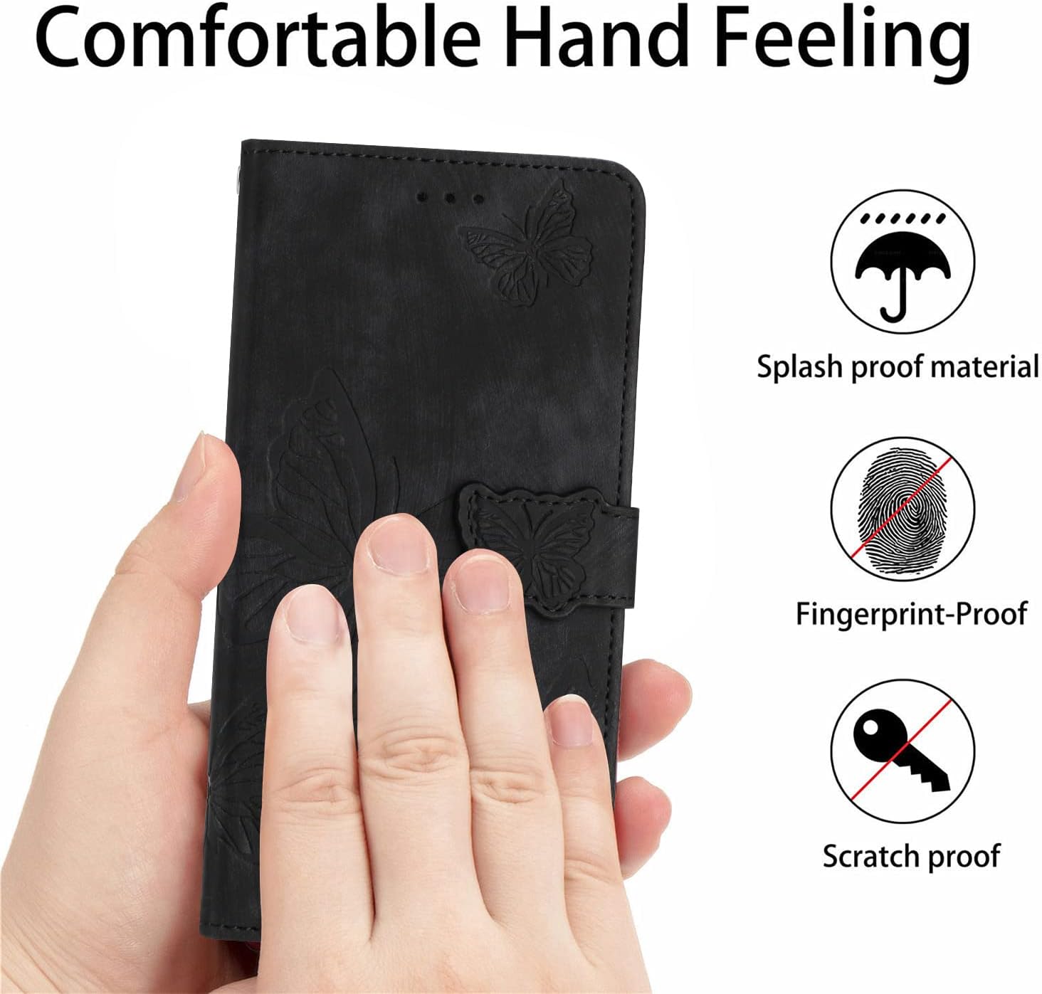 Thumbnail 3 de CXTcase Handyhülle für Sony Xperia 1 VII – Flip Case mit Kartenfächern und Standfunktion, Schwarz