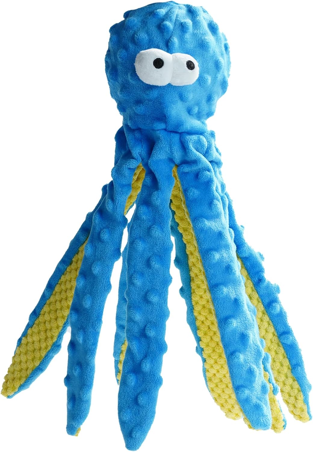Detalle de Nocciola Octopus No Stuffing Squeaky Dog Toy