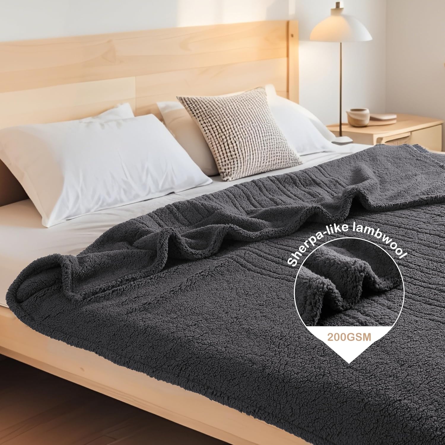 Thumbnail 5 de Eydna Electric Heated Blanket Full 72"×84"