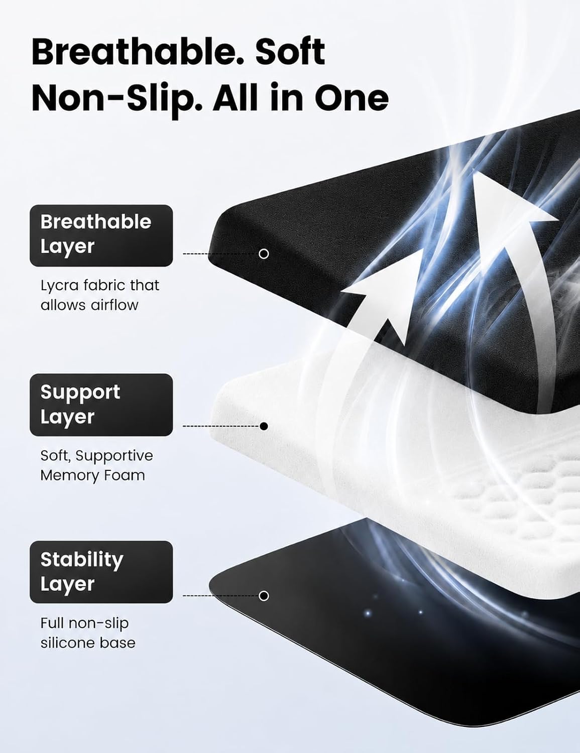 Thumbnail 6 de Vaydeer STK#011 Keyboard Stand and Mouse Pad Set with Memory Foam