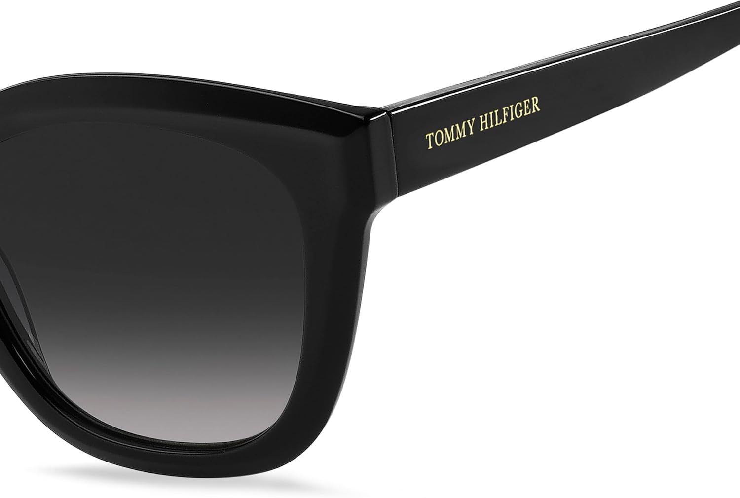 Detalle 2 de Tommy Hilfiger TH 1884/S Sunglasses Mixte – 807/9O BLACK, taille 52