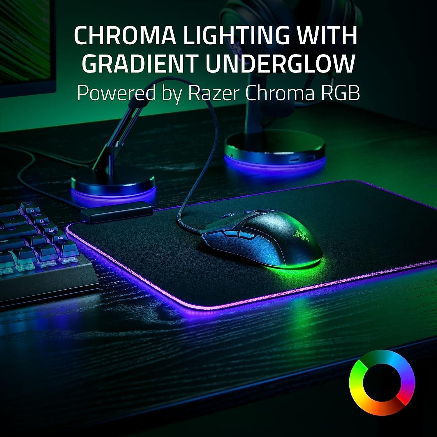 Detalle de Razer Cobra 有線ゲーミングマウス 58g・8500 DPIセンサー・Chromaライティング