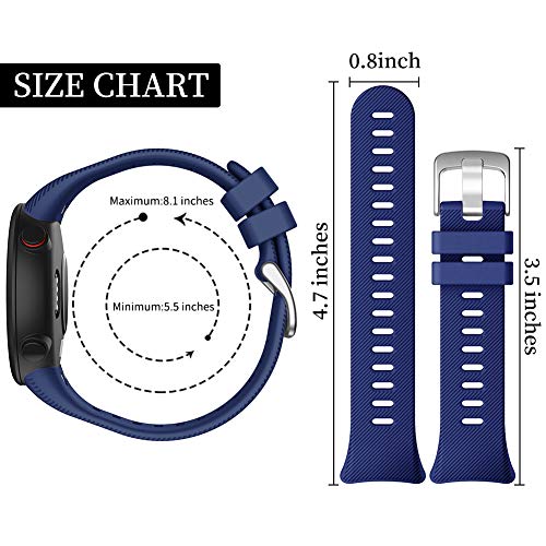 Thumbnail 5 de Vozehui Bracelet Silicone Compatible Garmin Forerunner 45 – Remplacement féminin et masculin