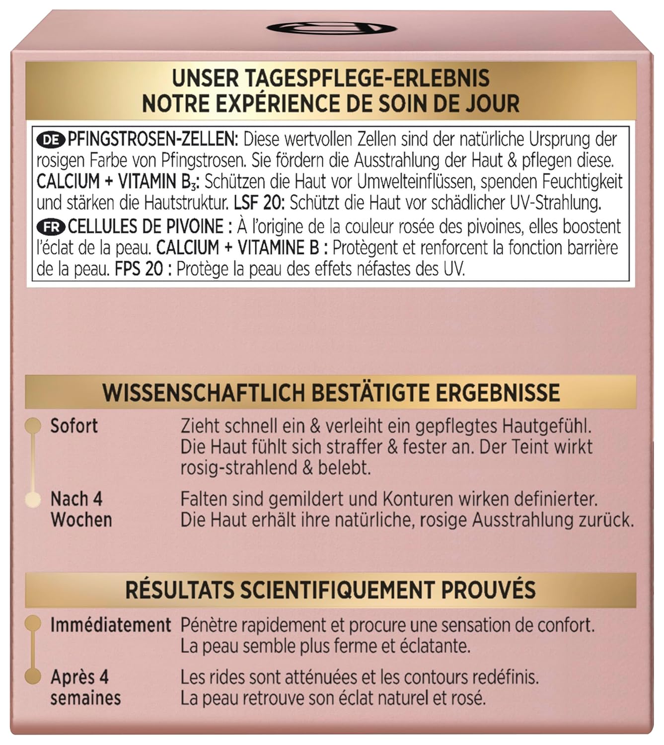 Detalle de L’Oréal Paris Rosé Tagespflege LSF 20 – Age Perfect Golden Age, 50 ml