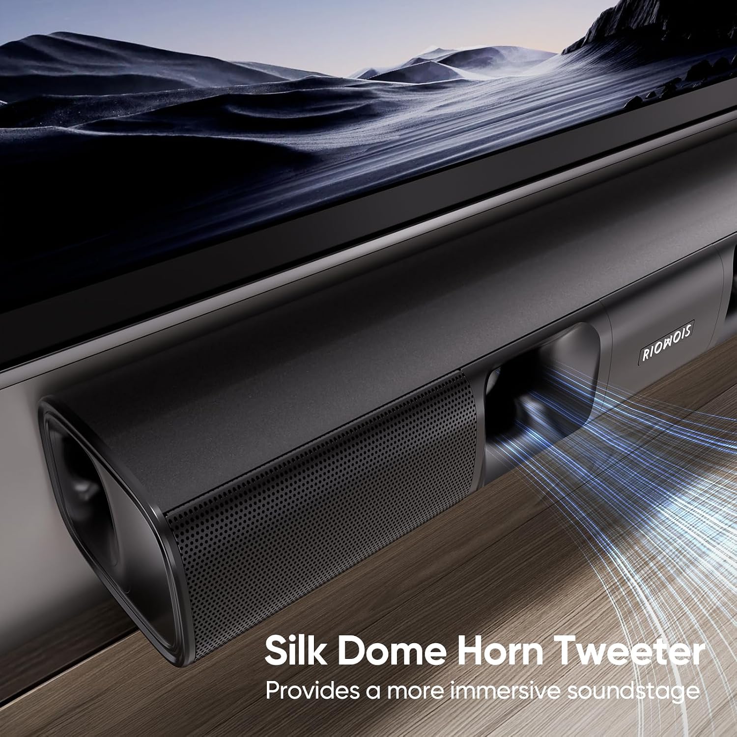 Thumbnail 1 de RIOWOIS 90W Sound Bar for Smart TV