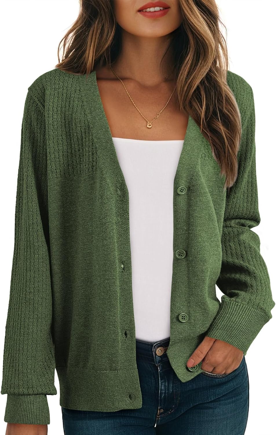 Detalle de Dokotoo Women's Cardigan, Wool Blend