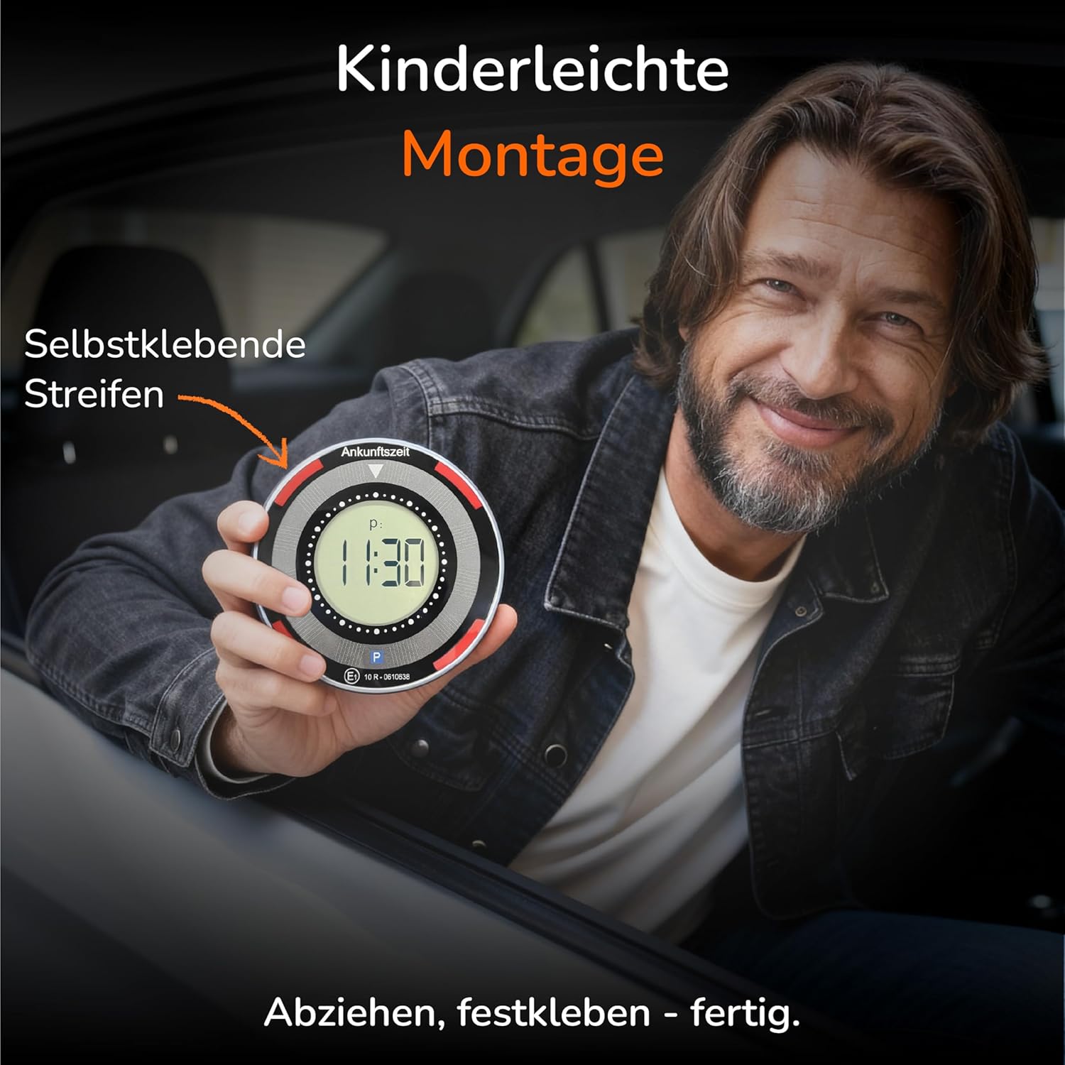 Thumbnail 3 de Upgrade4cars Elektronische Parkscheibe CR2450
