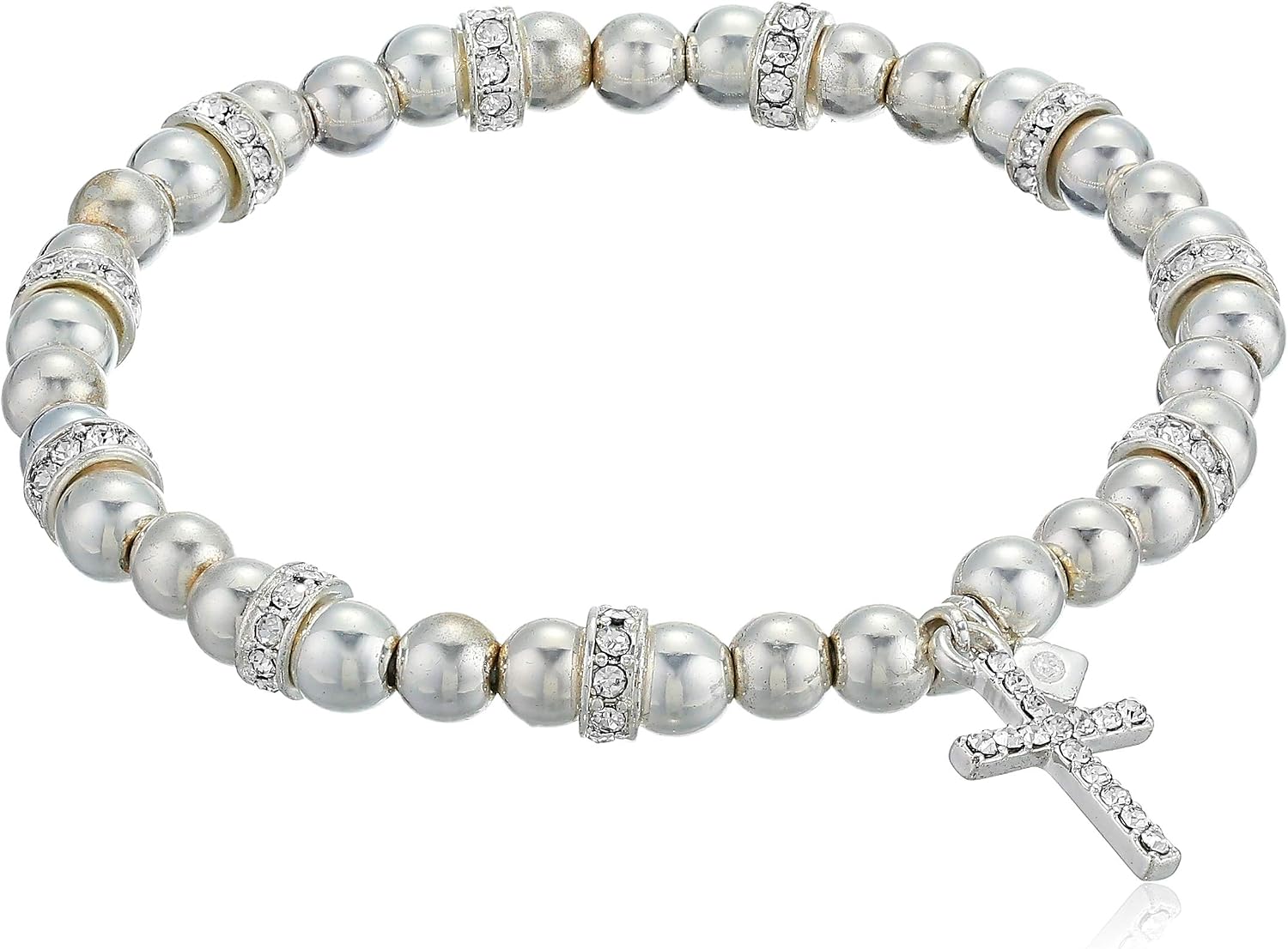 Detalle 2 de Nine West Women's Stretch Bracelet with Glass Details