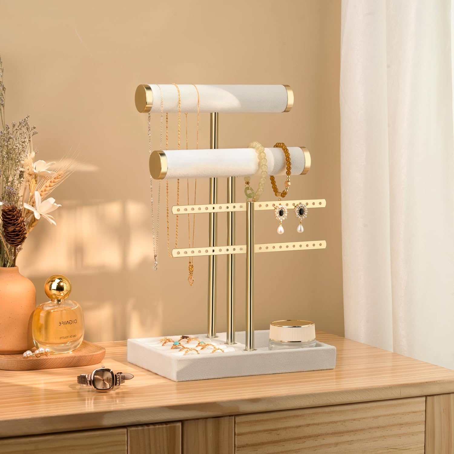 Thumbnail 3 de Josmimic 3 Tier Bracelet Holder Display 3-tier organiser 🧴