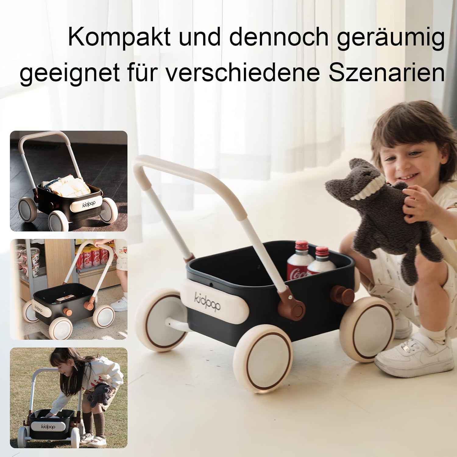 Detalle 1 de Kidpop PULA Lauflernhilfe 2-in-1 für Babys
