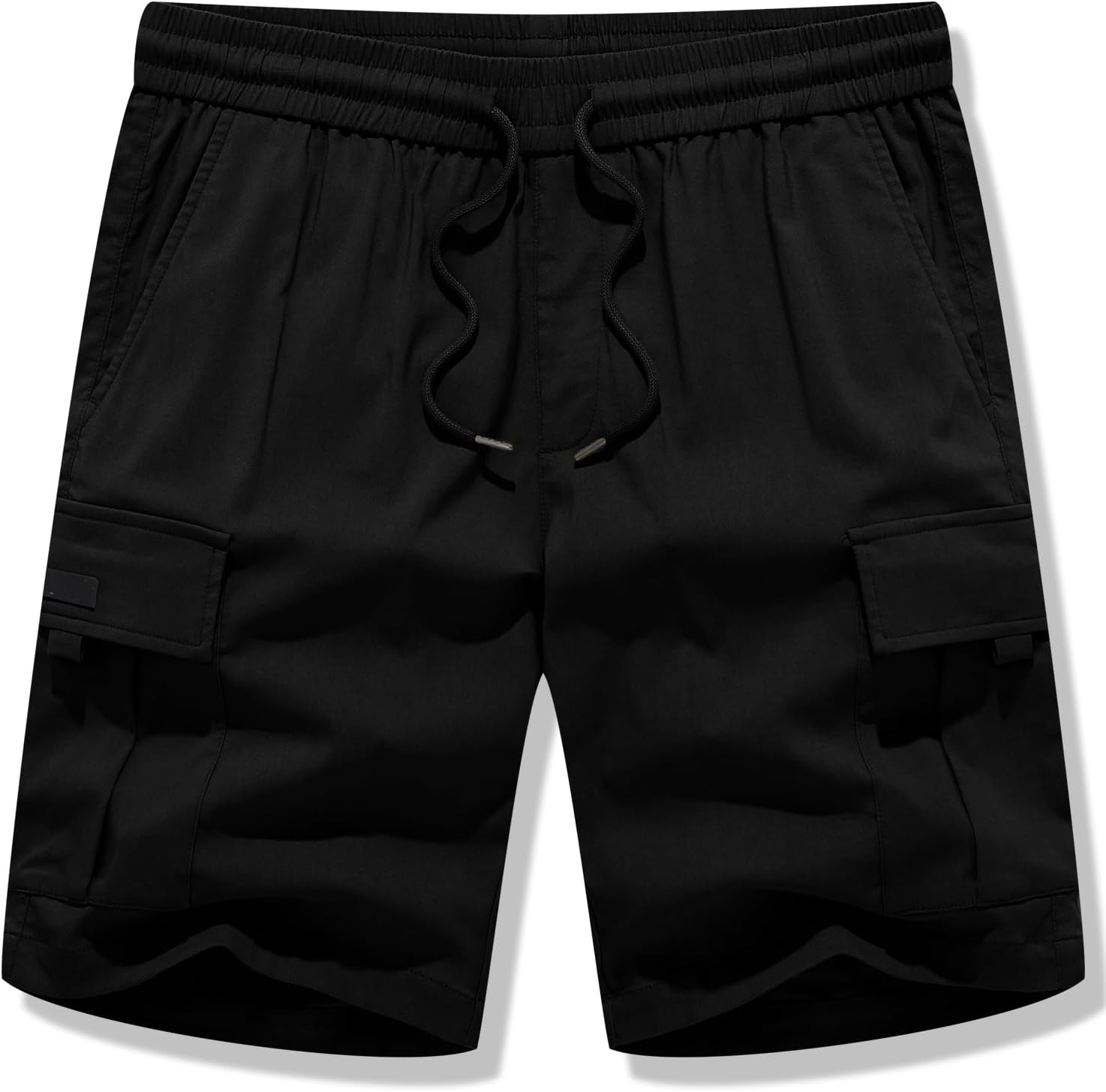 Thumbnail 6 de JMIERR Men's Casual Stretch Cargo Shorts with Elastic Waist and Multi Pockets