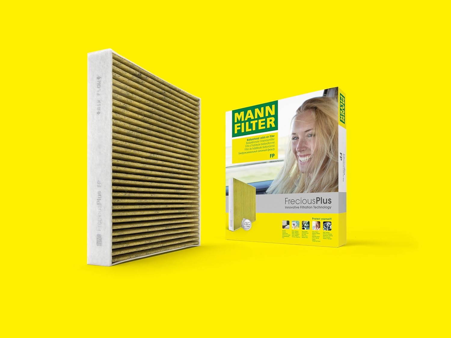 Thumbnail 3 de MANN-FILTER FP 25 015 Filtro aria cabina FreciousPlus – efficienza e comfort per autovetture e veicoli commerciali