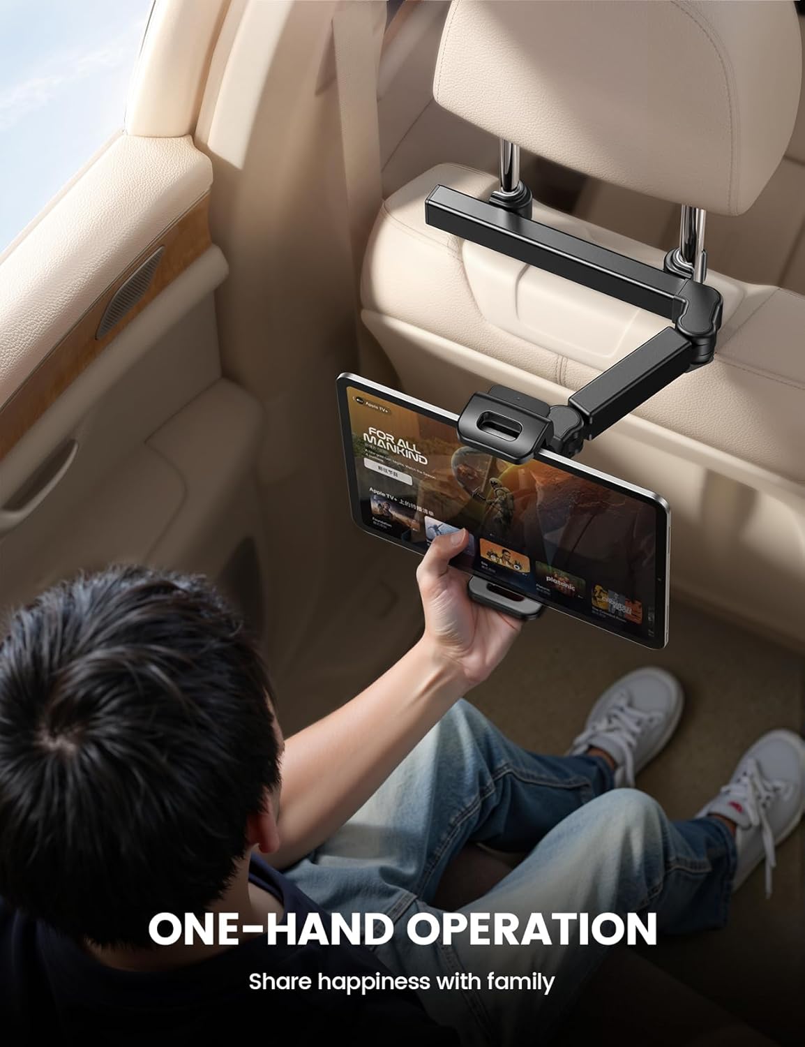 Thumbnail 3 de Lamicall Car Headrest Tablet Holder 3-in-1 for 4.7–11"