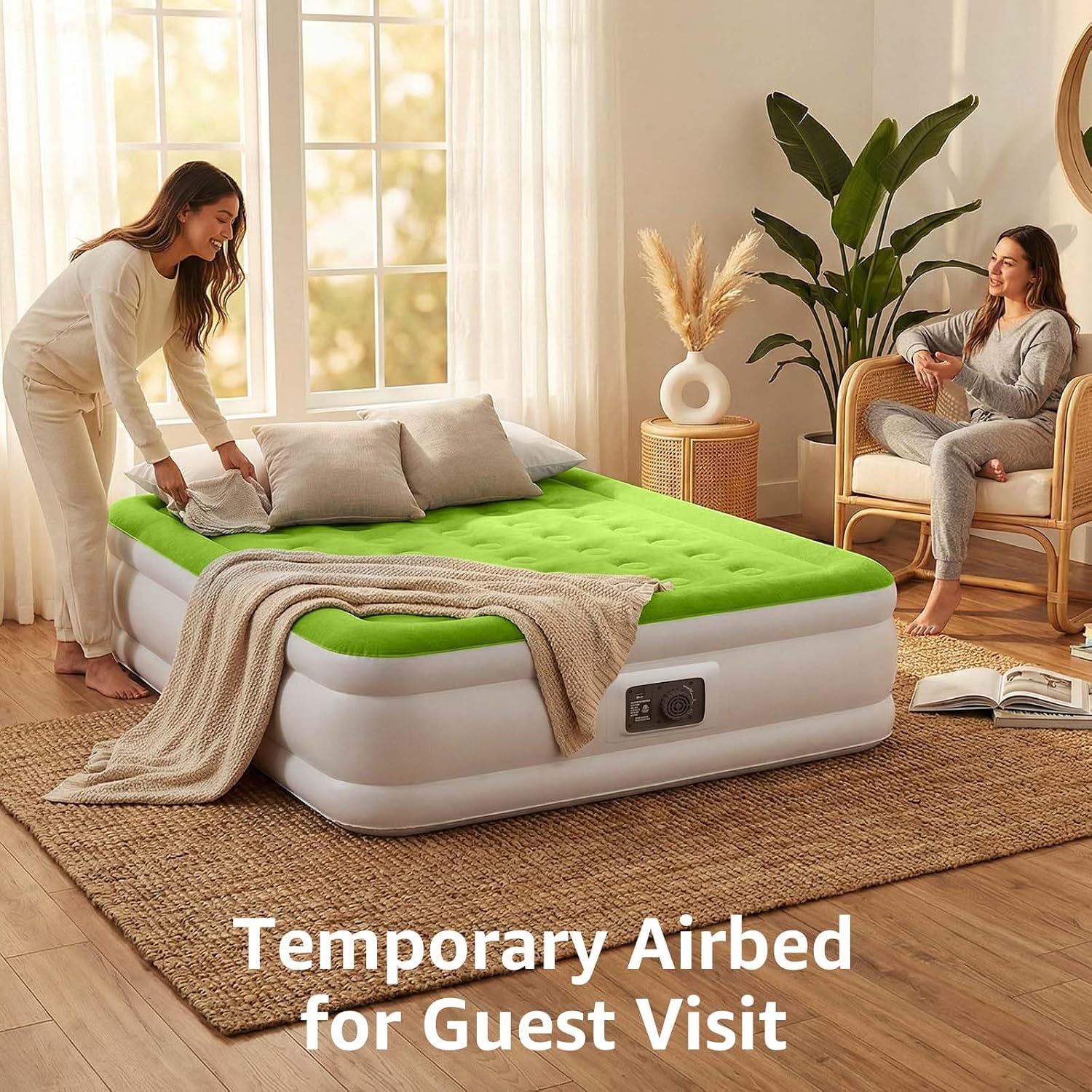 Thumbnail 6 de YENING Full Size Air Mattress 18 Inch