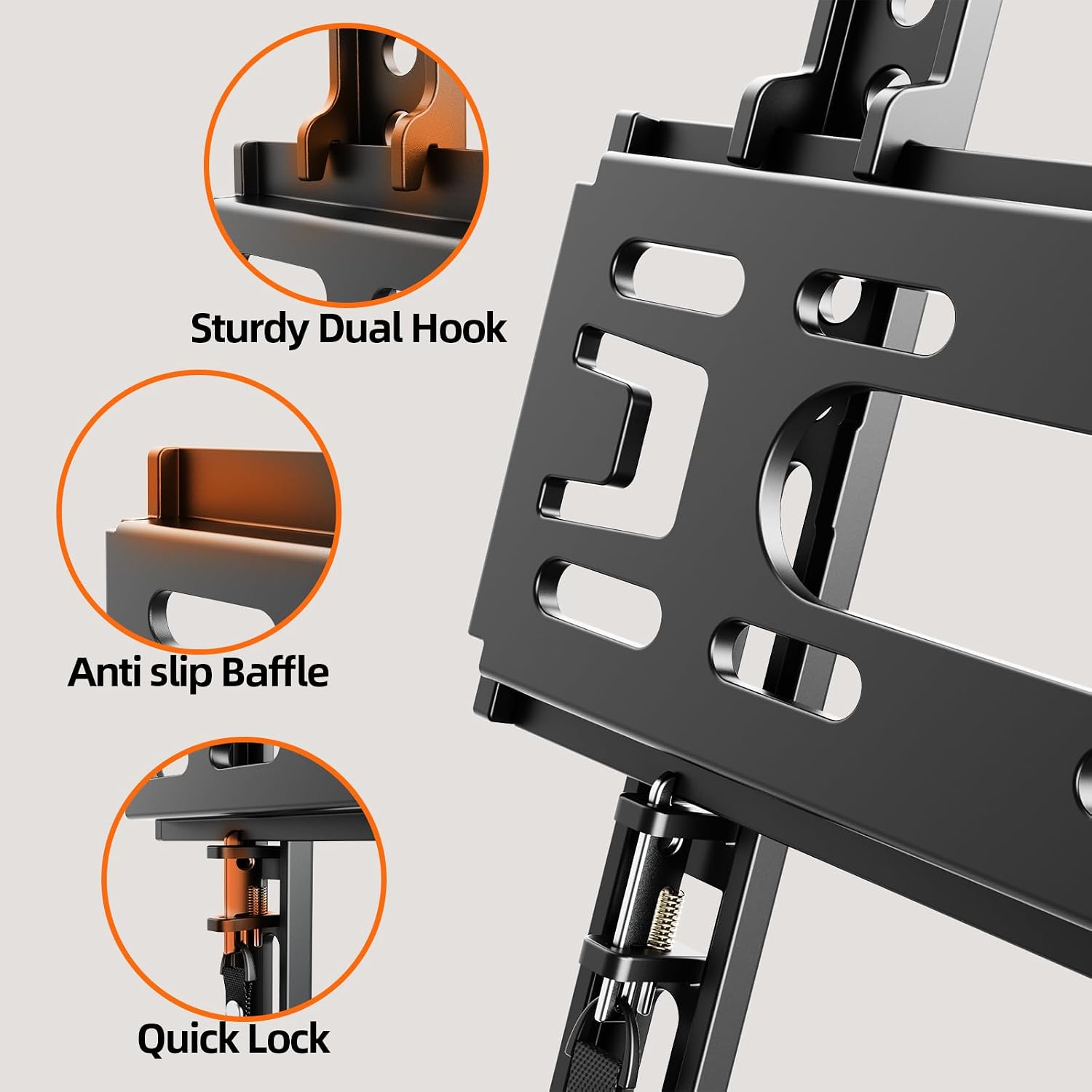 Thumbnail 2 de IWOBOARD 32 40 42 inch Fixed TV Wall Mount