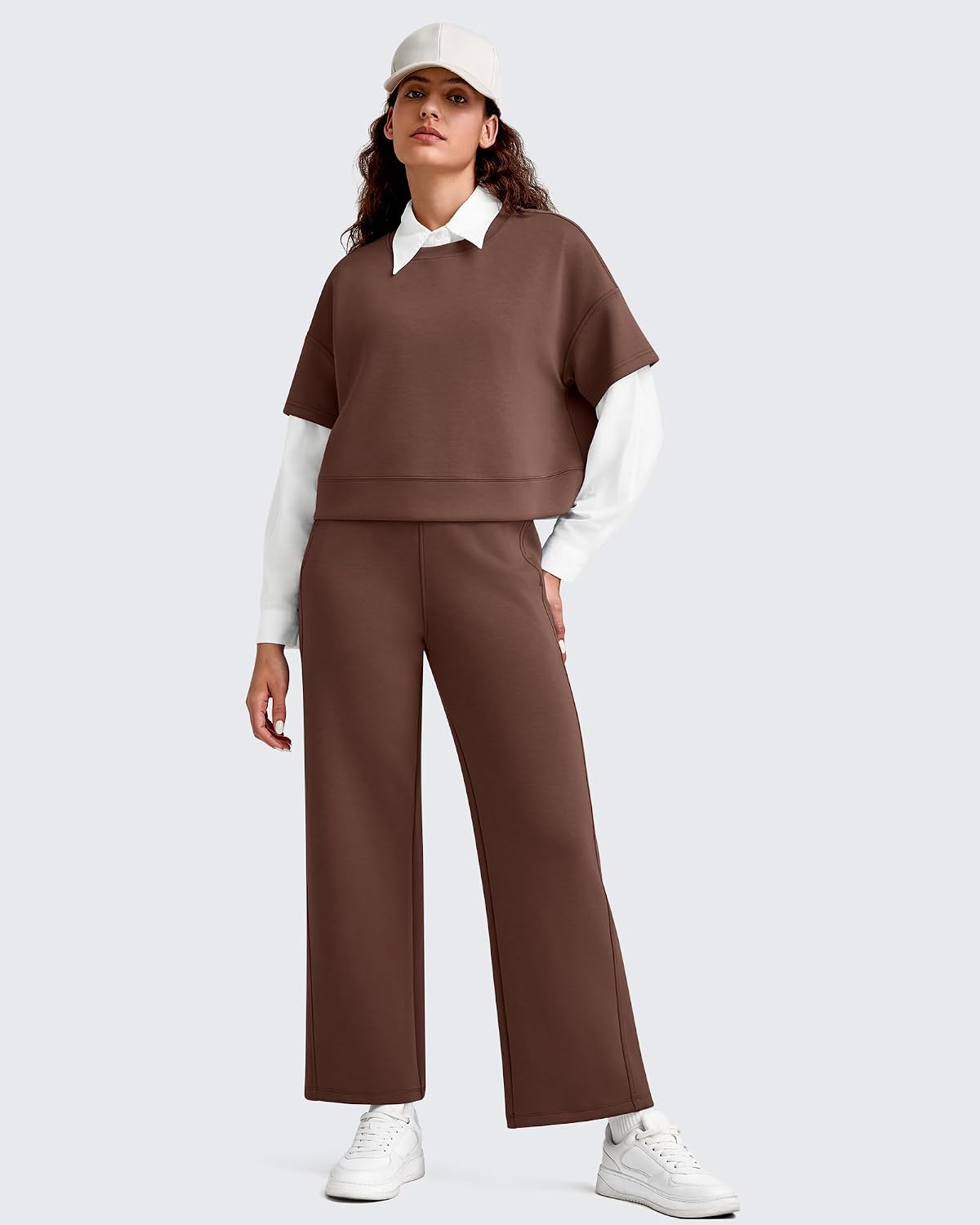 Detalle de G4Free Wide-Leg Pants in Modal