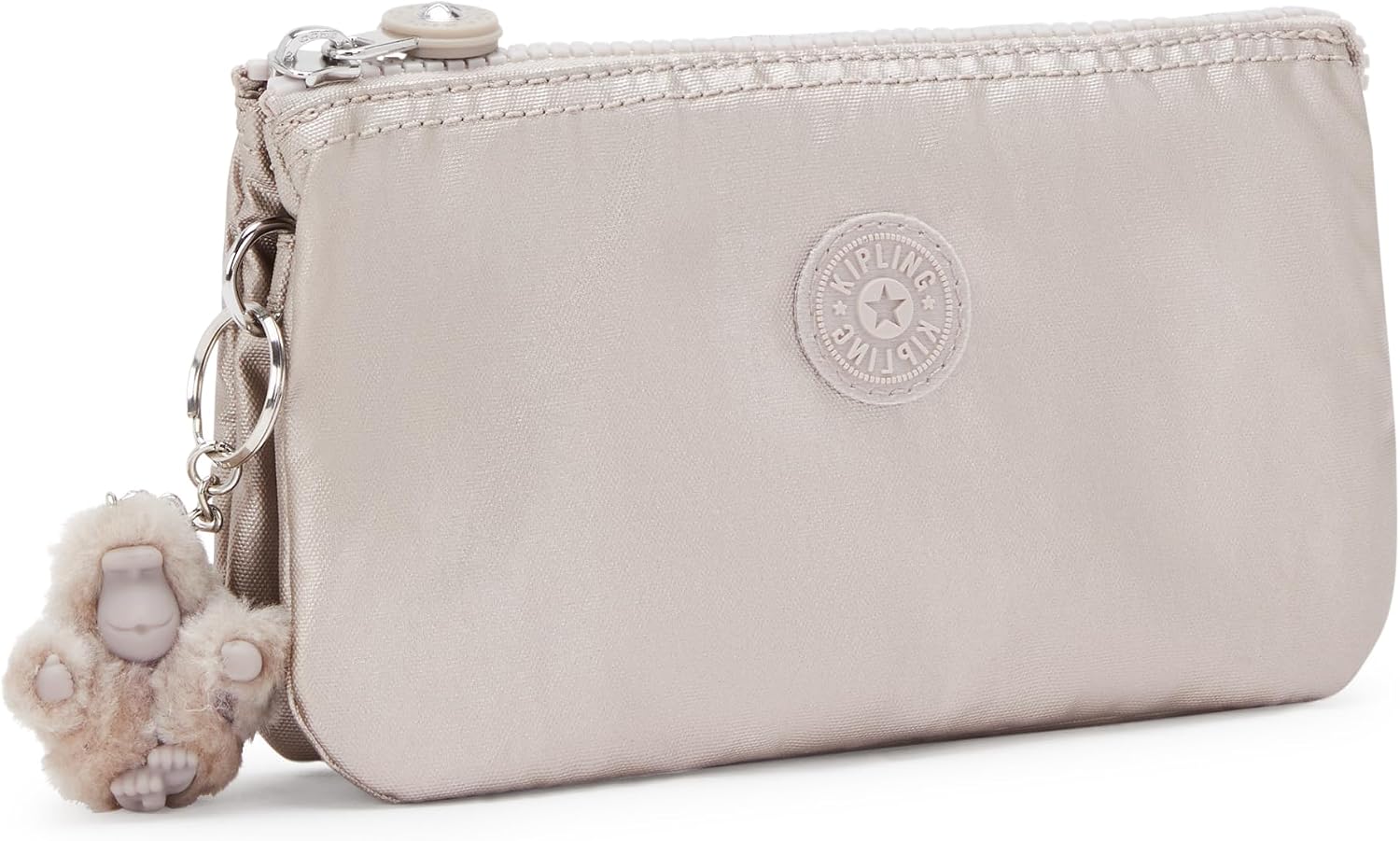 Thumbnail 3 de Kipling Creativity L Große Geldbörse, Beutel, Etuis – Metallic Glow Silber